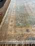 Imani Love 3x5 Light Green Afghani Whitewashed Oushak
