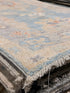 Carlson Young 2.8x7.8 Blue Afghani Whitewashed Oushak Runner
