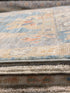 Carlson Young 2.8x7.8 Blue Afghani Whitewashed Oushak Runner