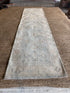 Maddie Rawlins 2.9x10 Light Blue Afghani Whitewashed Oushak Runner