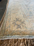 Maddie Rawlins 2.9x10 Light Blue Afghani Whitewashed Oushak Runner