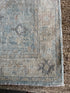Maddie Rawlins 2.9x10 Light Blue Afghani Whitewashed Oushak Runner