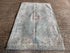 Zoe Saldana 2.10x4.1 Colorful Afghani Whitewashed Oushak