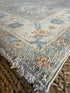 Nurse Jenny 4.1x5.11 Blue Afghani Whitewashed Oushak