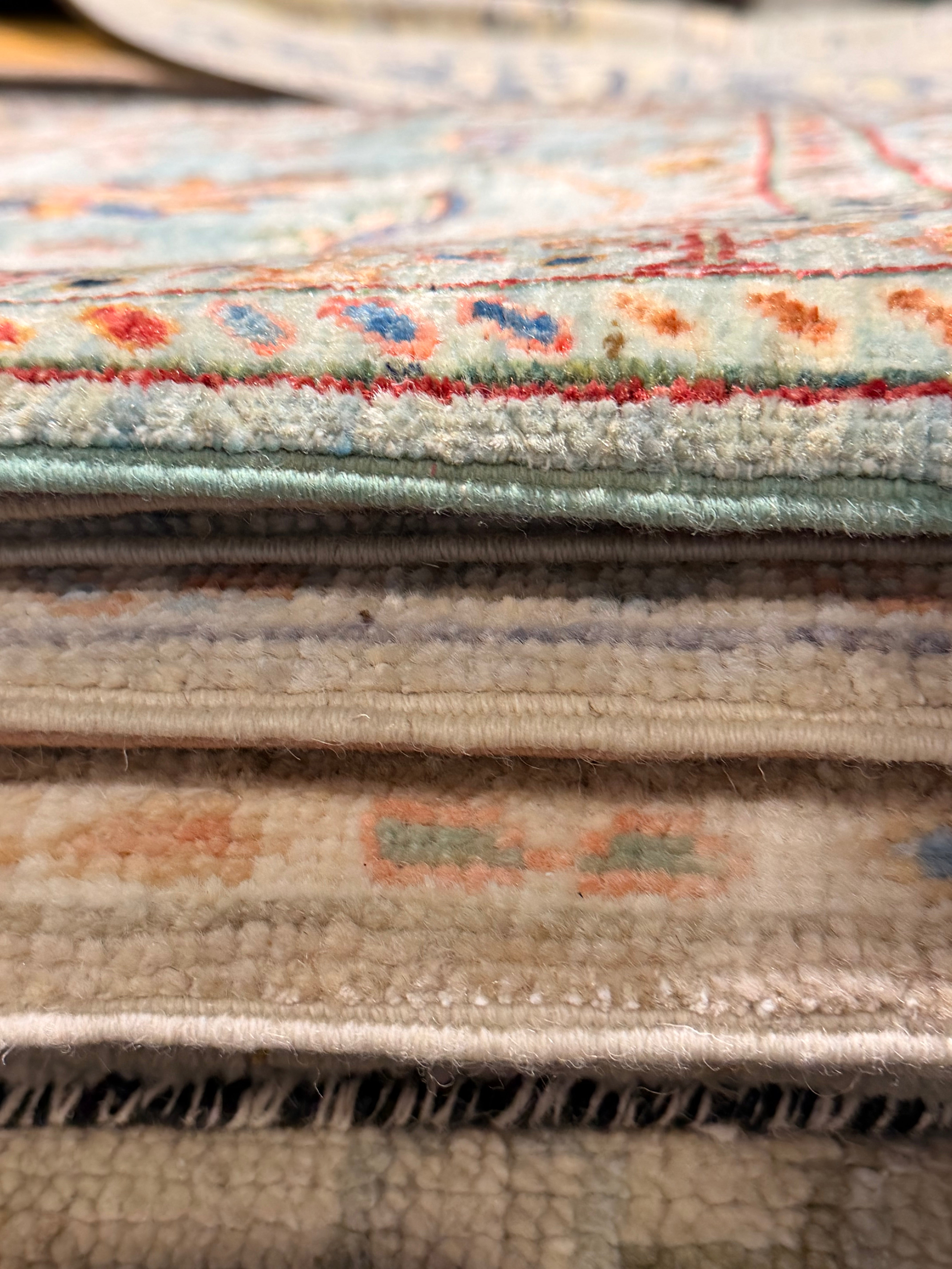 Emily Deschanel 2.10x10 Blue Afghani Sultani Runner