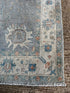 Nurse Jenny 4.1x5.11 Blue Afghani Whitewashed Oushak