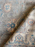 Hazel Graye 4x5.11 Grey & Blue Afghani Whitewashed Oushak
