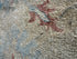 Althea Lee 3.11x5.11 Blue & Pink Afghani Whitewashed Oushak
