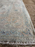 Susana Gibb 4x6 Blue Afghani Whitewashed Oushak