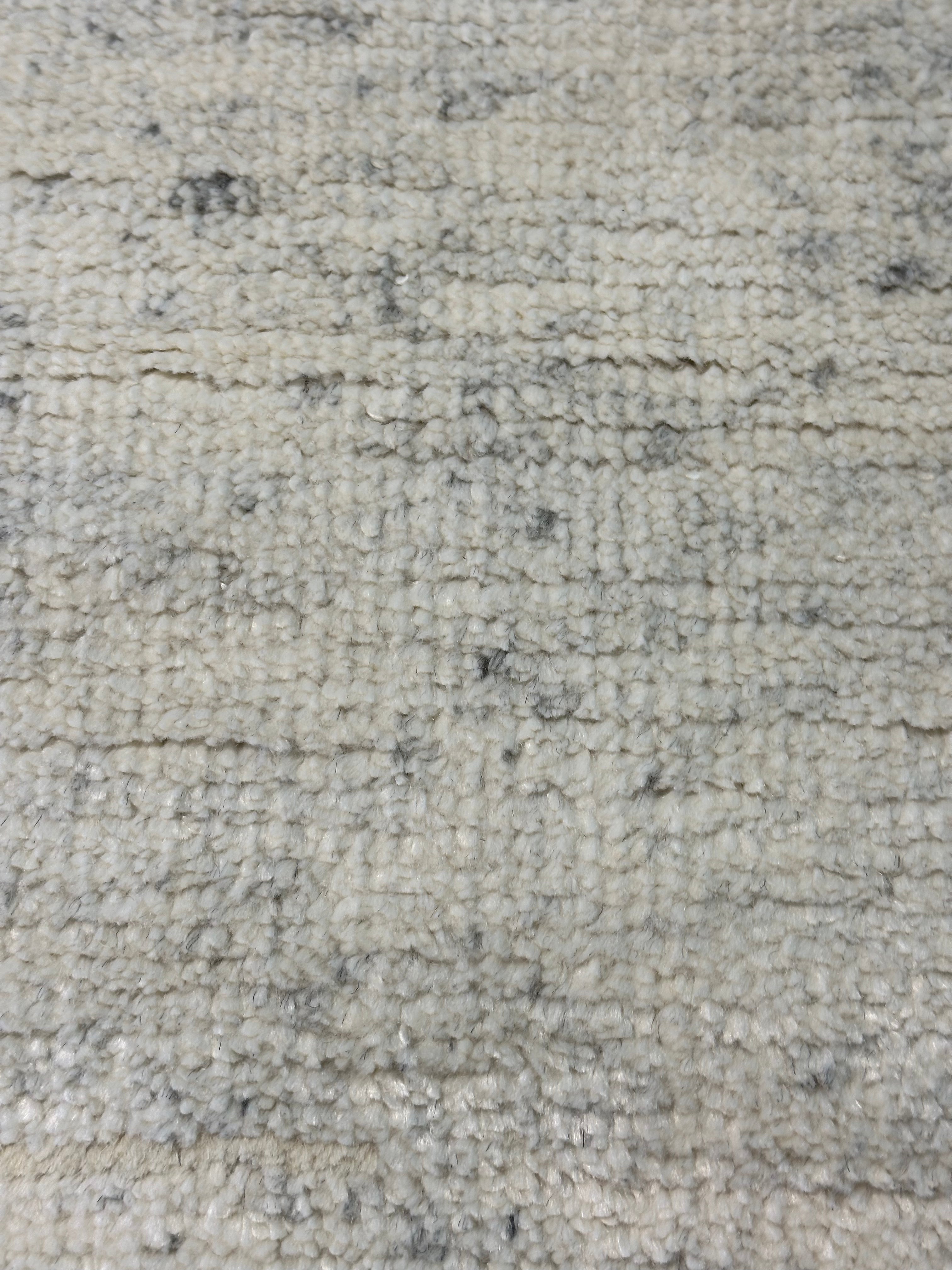 Millian Magnum 9x12 Hand-Knotted Natural Modern