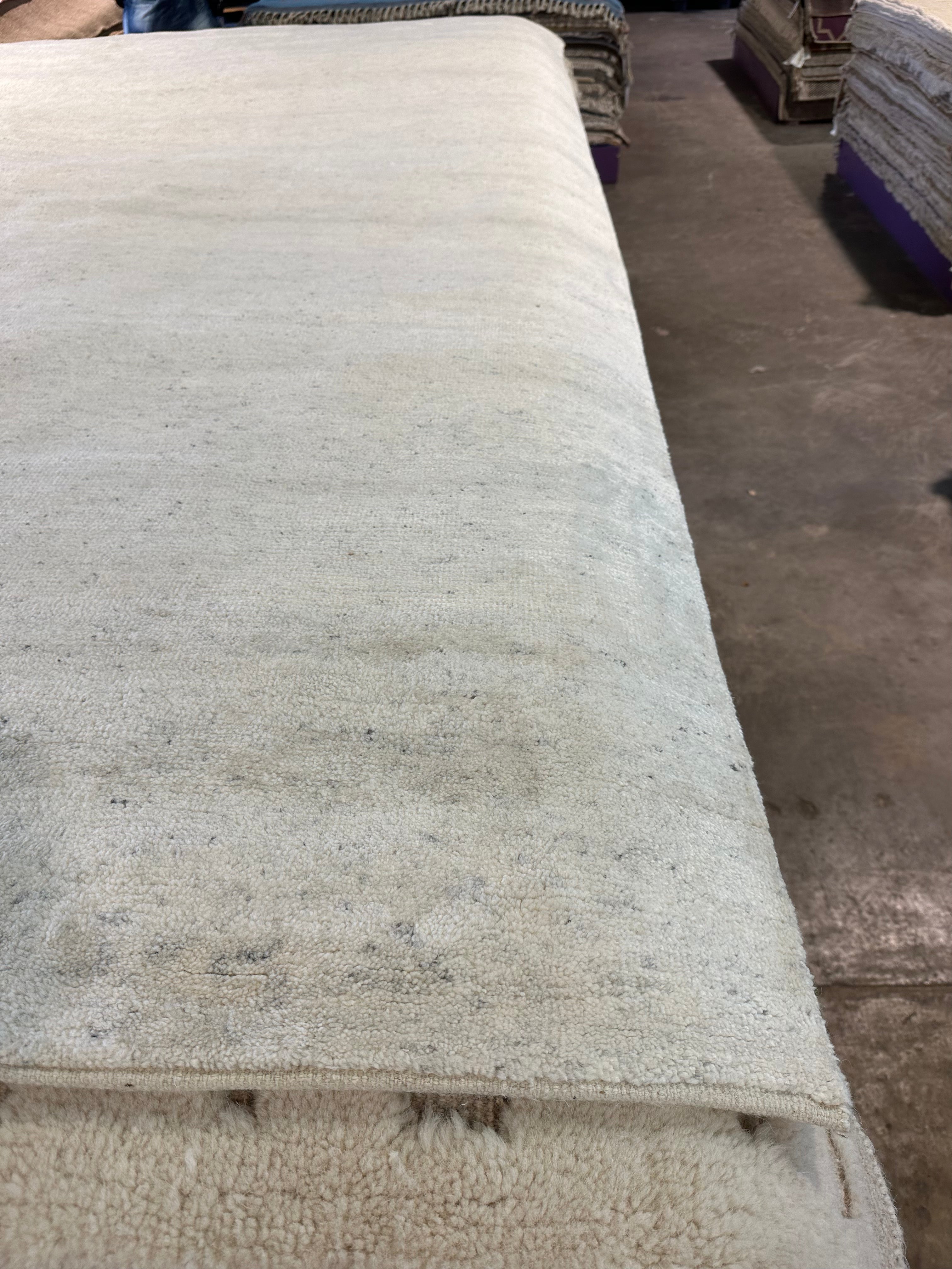 Millian Magnum 9x12 Hand-Knotted Natural Modern