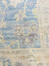 Alix Bénézech 4x6.1 Blue Afghani Whitewashed Oushak