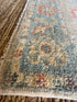 Nala Doueihy 2x4 Blue Afghani Whitewashed Oushak
