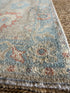 Nala Doueihy 2x4 Blue Afghani Whitewashed Oushak