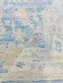Alix Bénézech 4x6.1 Blue Afghani Whitewashed Oushak
