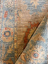 Nala Doueihy 2x4 Blue Afghani Whitewashed Oushak