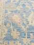 Édith Le Merdy 3.10x6.3 Blue Afghani Whitewashed Oushak