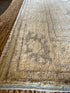 Nora Winer 2.7x7.10 Light Green Afghani Whitewashed Oushak Runner
