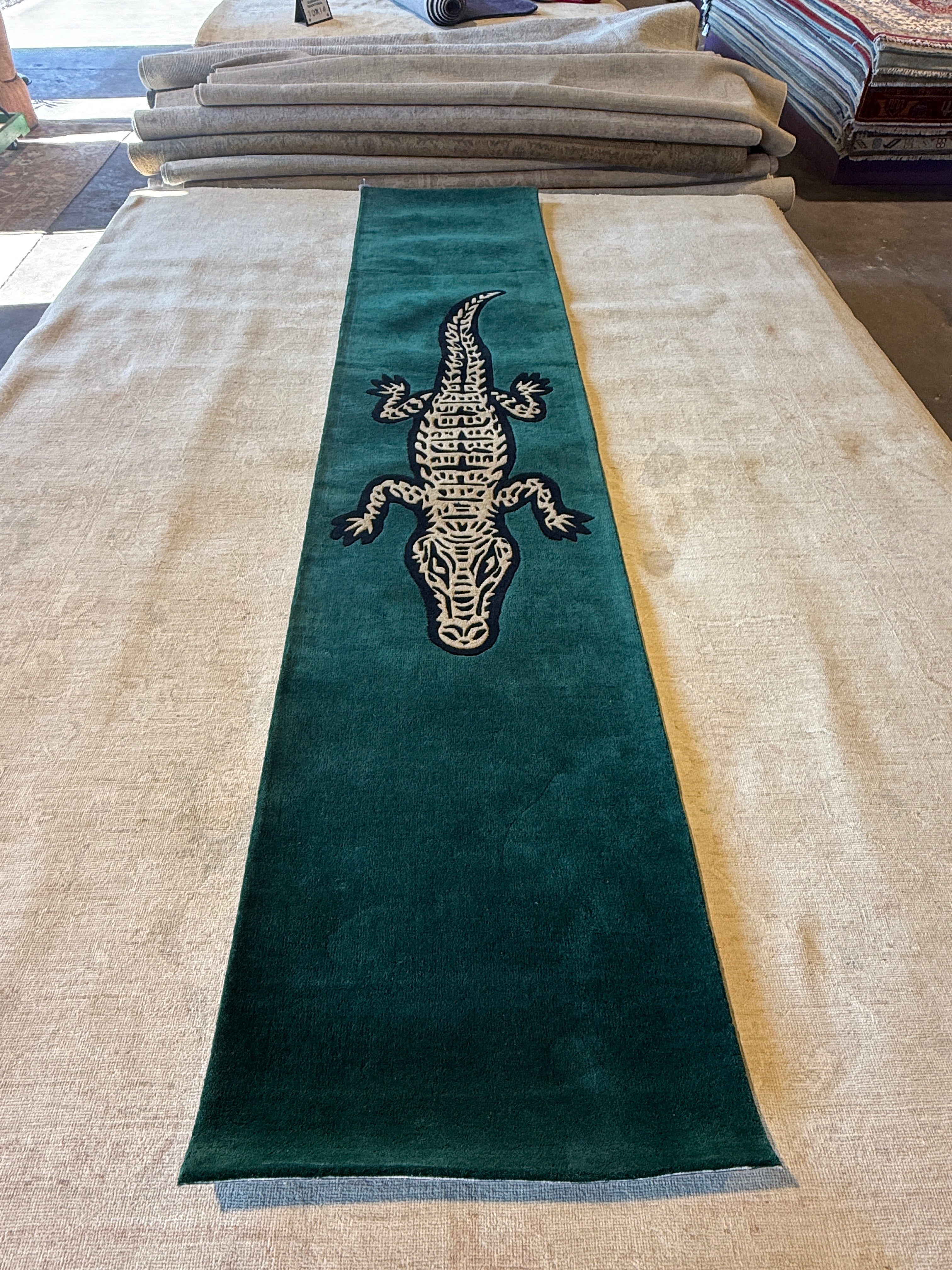 Gator 2.6x12 Runner Hand-Tufted Rug
