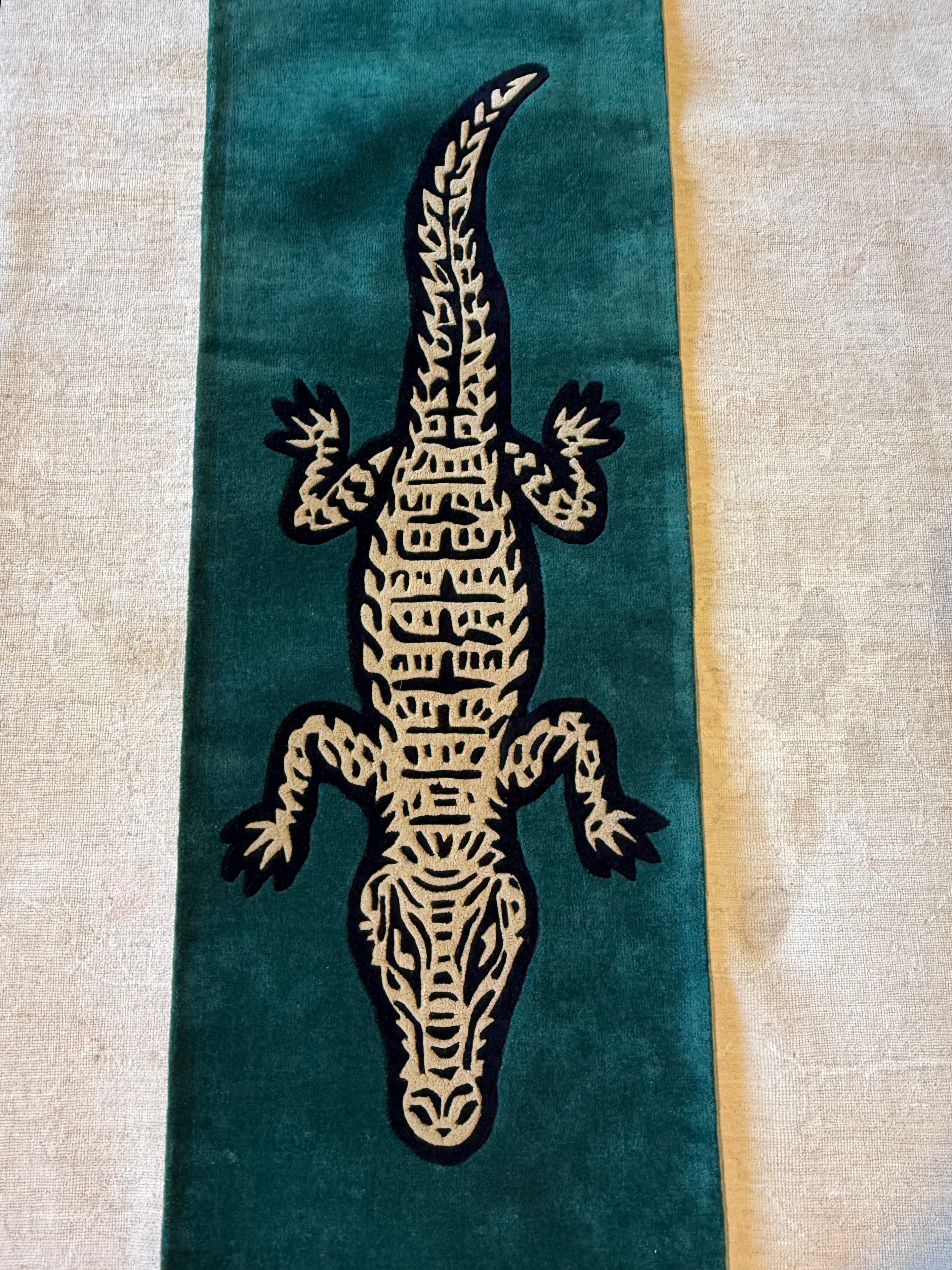 Gator 2.6x12 Runner Hand-Tufted Rug