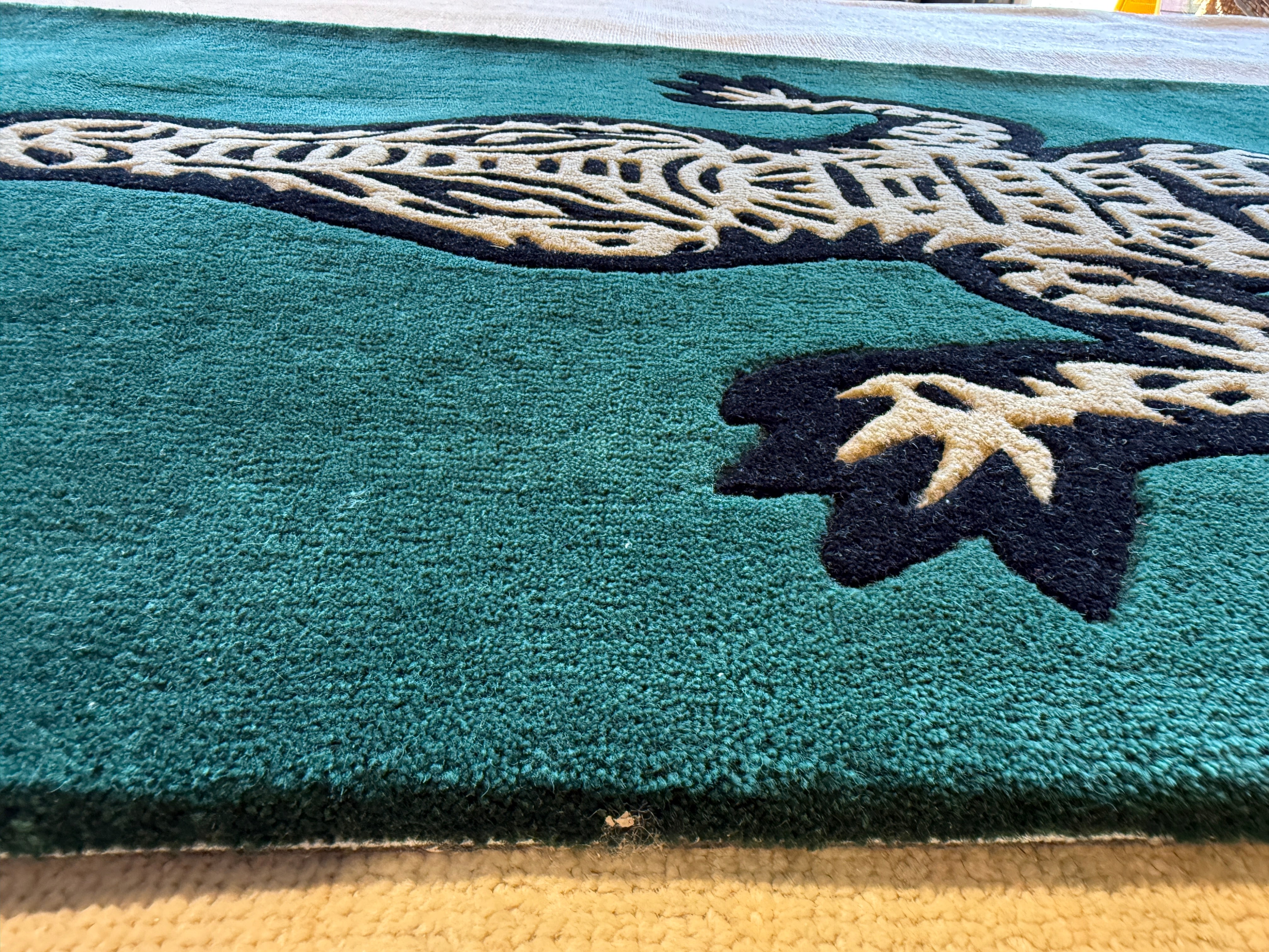 Gator 2.6x12 Runner Hand-Tufted Rug