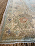 Maddie Mooregan 2.7x9.4 Blue Afghani Whitewashed Oushak Runner