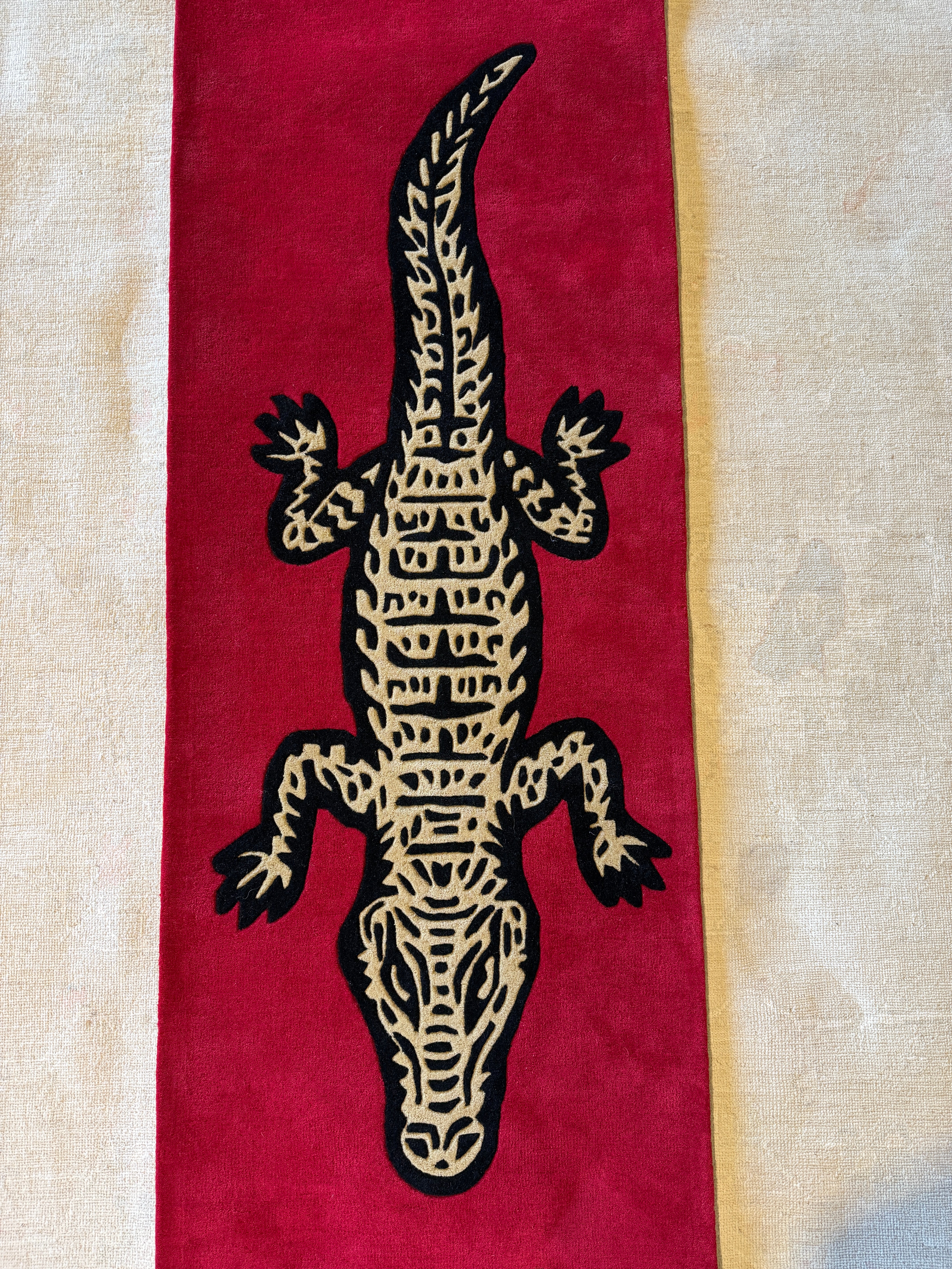 Gator 2.6x12 Runner Hand-Tufted Rug