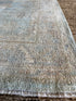 Michele Ammon 2.4x5.1 Blue Afghani Whitewashed Oushak