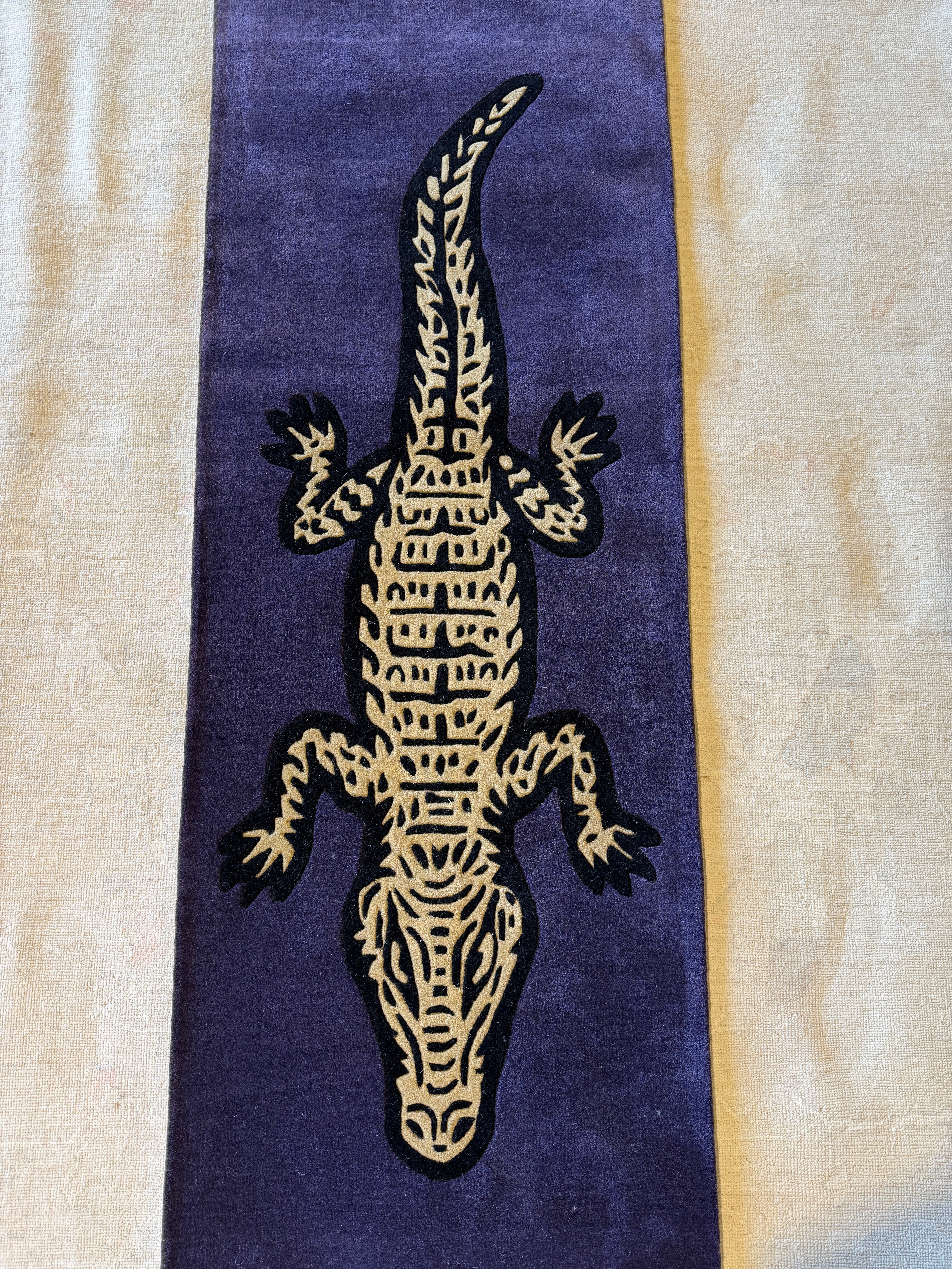 Gator 2.6x12 Runner Hand-Tufted Rug