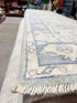 Ashley Park 2.11x11.10 Blue Afghani Whitewashed Oushak Runner