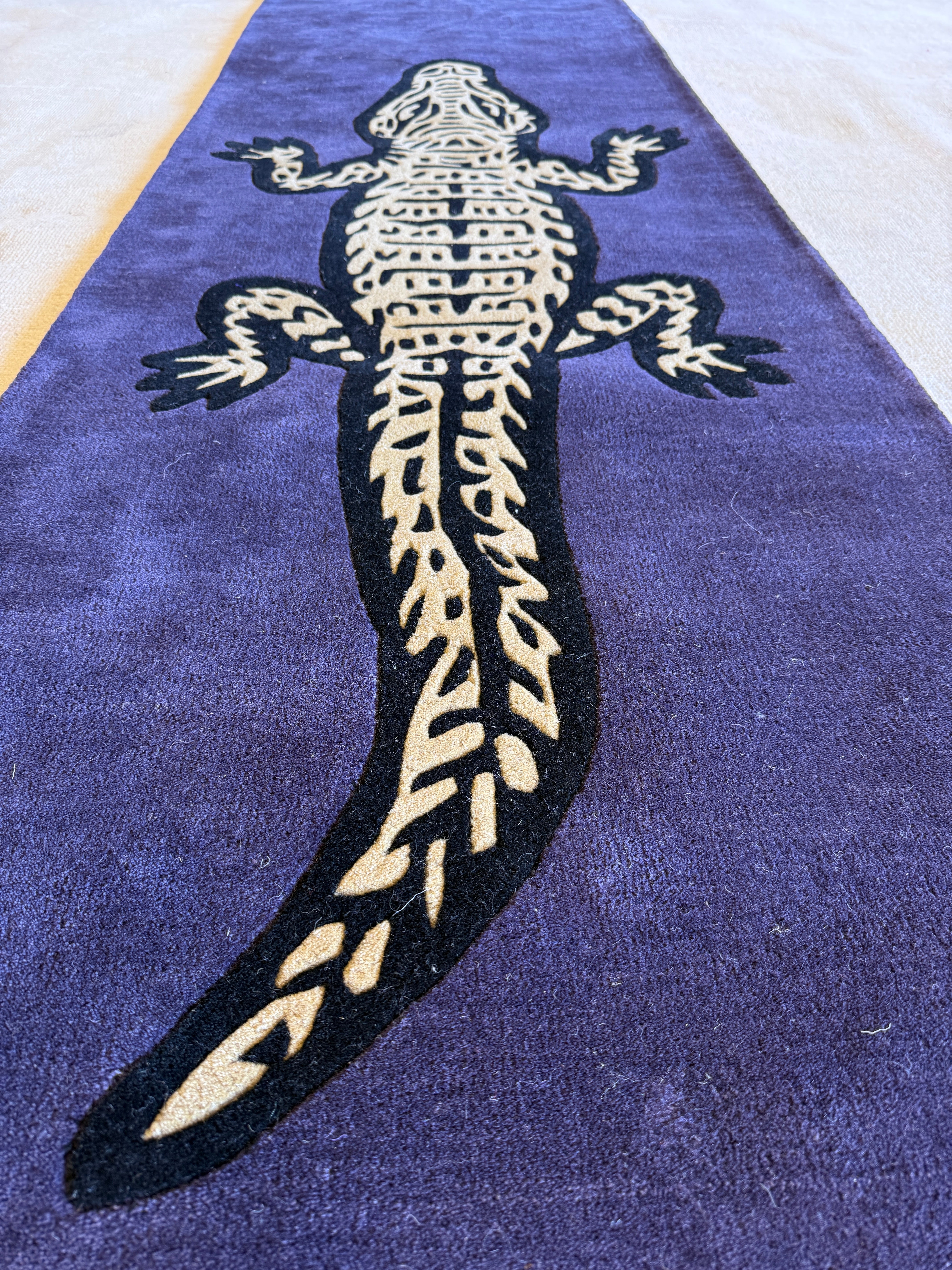 Gator 2.6x12 Runner Hand-Tufted Rug