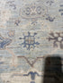 Geneviève 2.10x11.8 Light Blue Afghani Whitewashed Oushak Runner