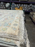 Maia Jae 2.9x12.5 Blue  Afghani Whitewashed Oushak Runner