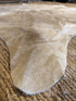 Gris Off White Cowhide Rug 5.6x6.11