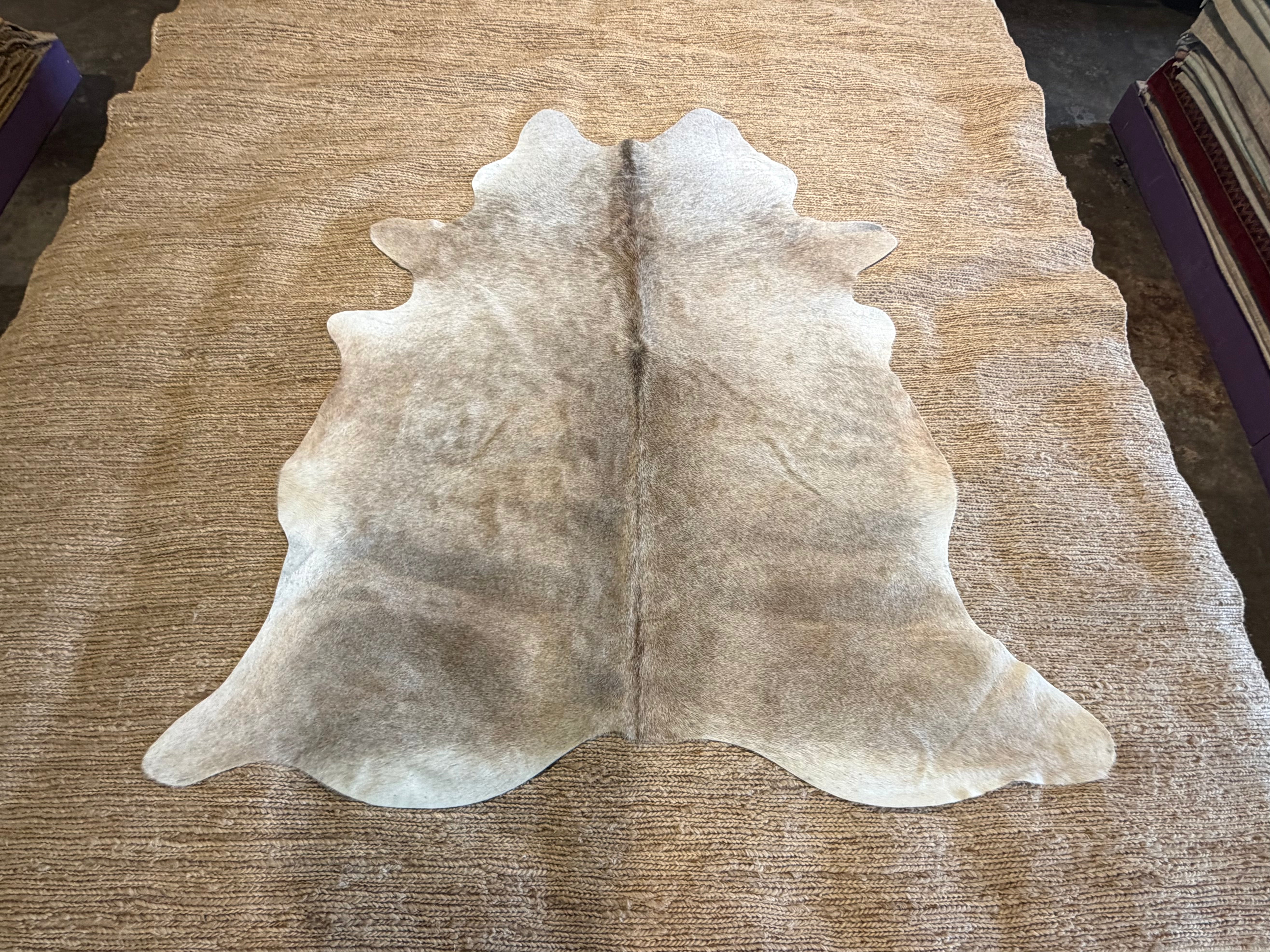 Exotic Light Cowhide Rug 6.1x7