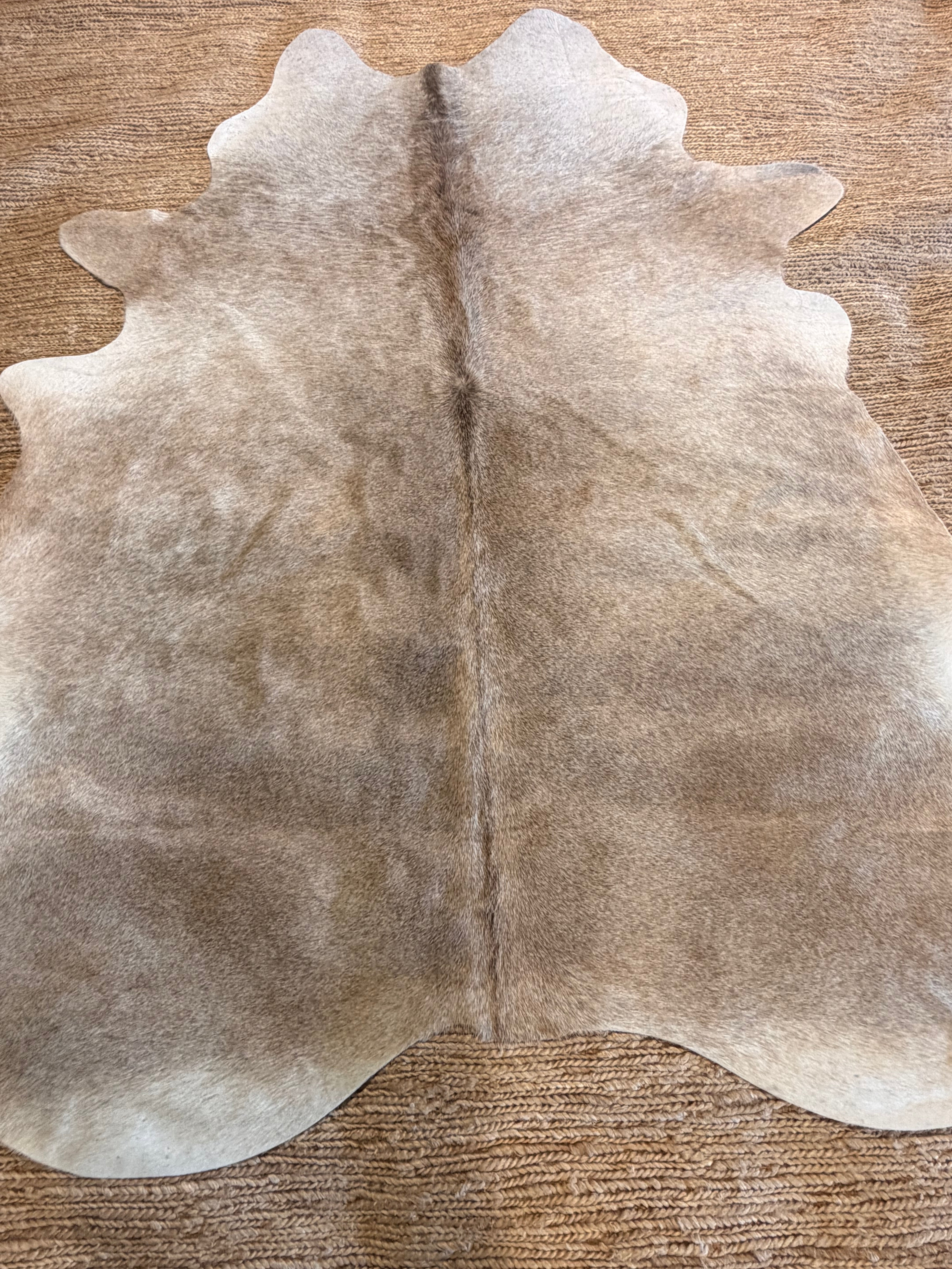 Exotic Light Cowhide Rug 6.1x7