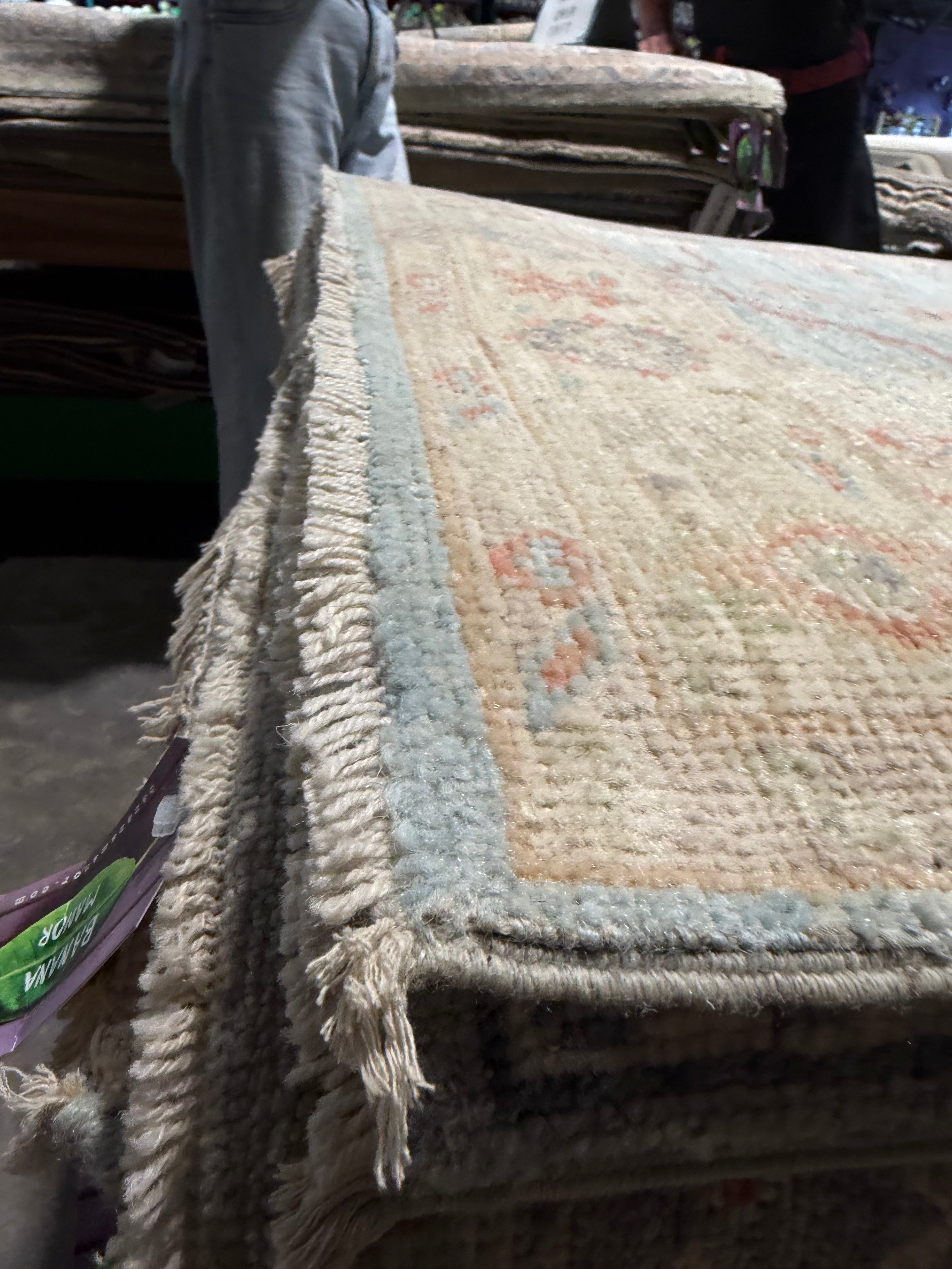 Kate Walsh 3x11.1 Blue Afghani Whitewashed Oushak Runner