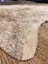 Beige WH SP Cowhide Rug 5.6x6.1