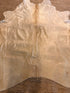 Off White Cowhide Rug 6x6.9