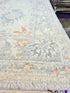 Vickie Rawlins 3x5 Cream Afghani Whitewashed Oushak