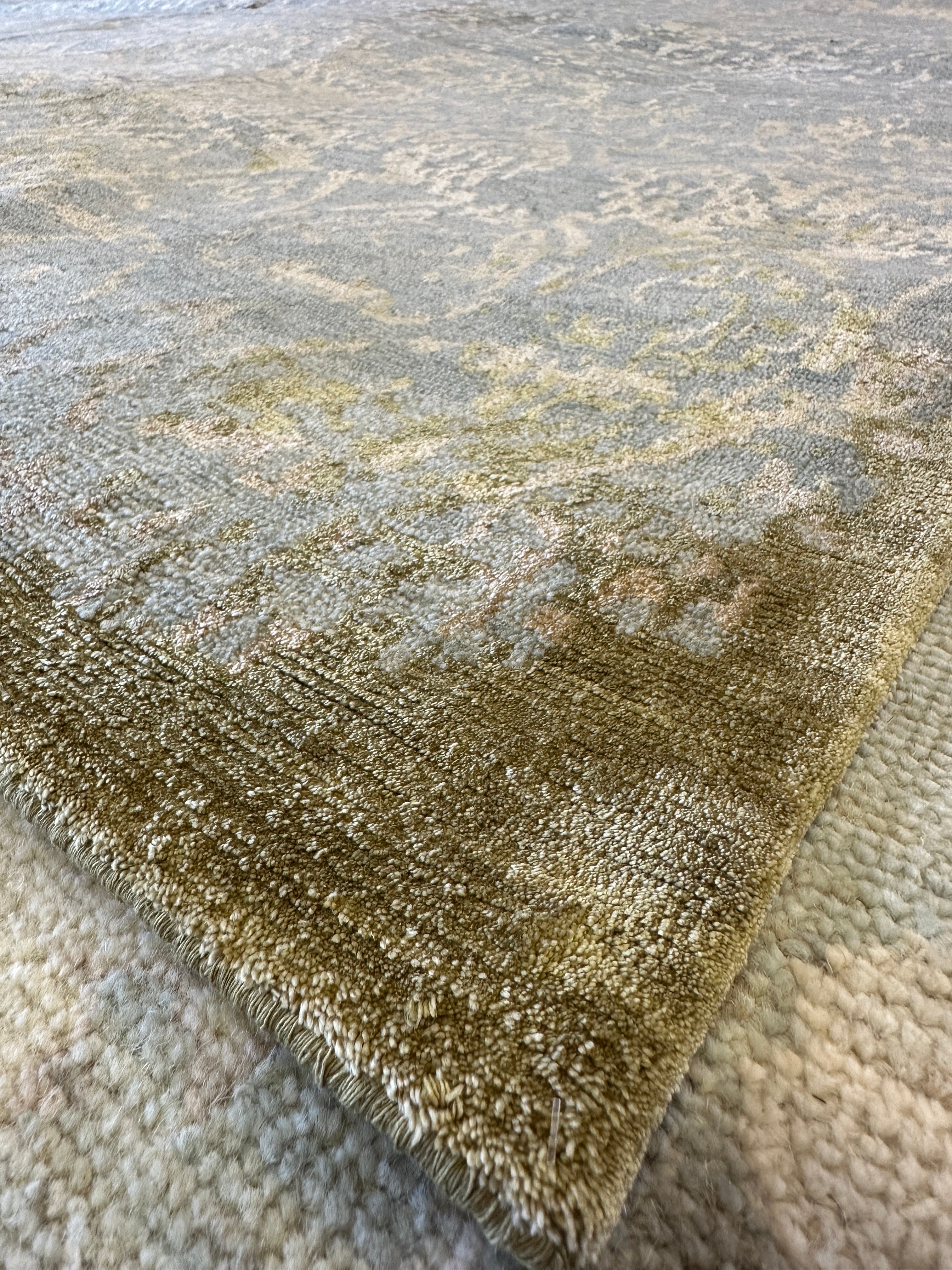 Gordan McKernan 8x10 Blue Sinch TK Mint Tibetan Rug