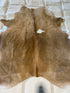 Brown 5.4x7.2 Cowhide Rug