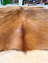 Brown 5.4x7.2 Cowhide Rug