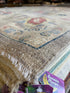 Kristen Renton 9.2x12.3 Afghani Whitewashed Oushak