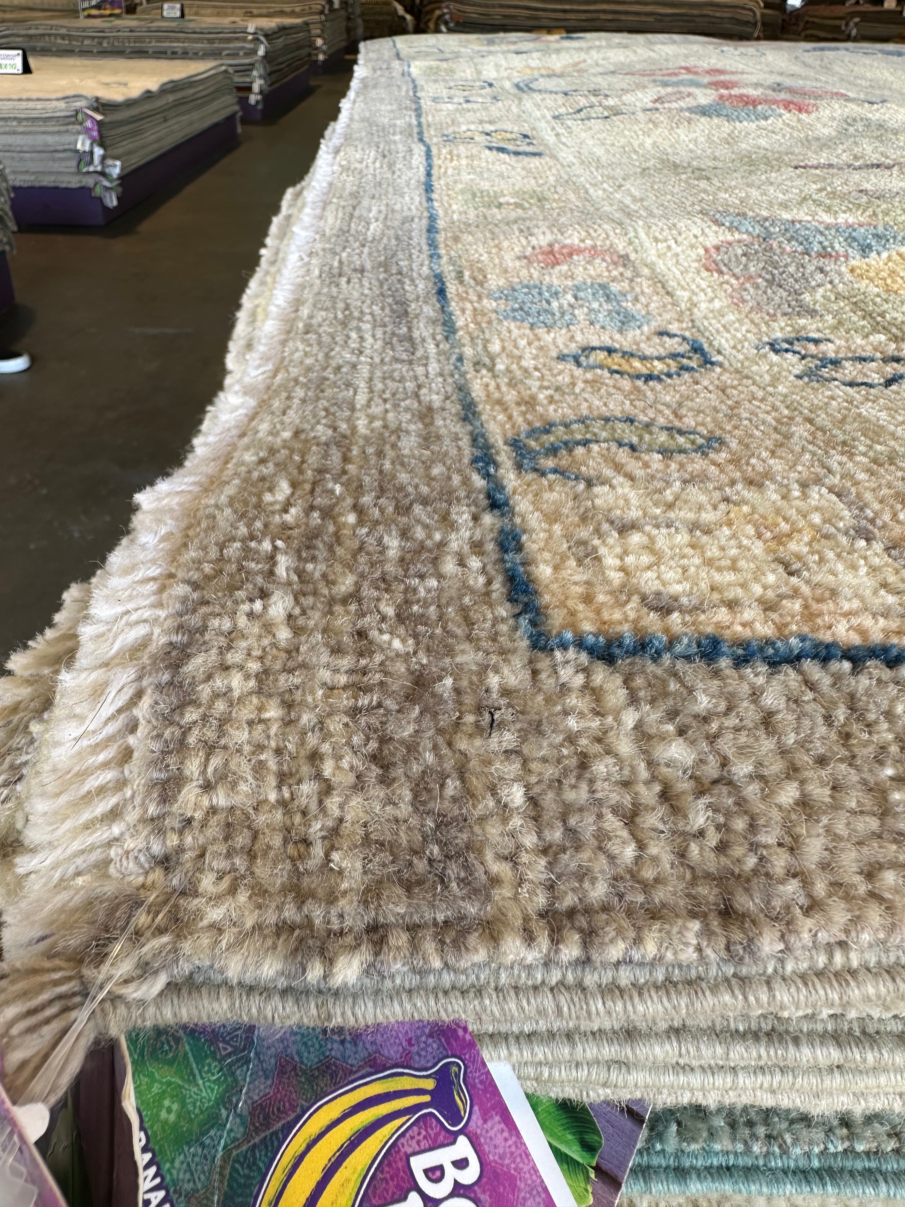 Kristen Renton 9.2x12.3 Afghani Whitewashed Oushak