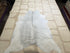 Solid White 5.3x6 Cowhide Rug