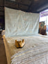 Dana Mahmood 8.9x11.10 Whitewash Afghani Oushak Rug