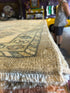 Ember Ambrose 10.4x14 Whitewash Afghani Oushak Rug