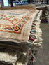 Amy 3.5x5.3 Multicolor Afghani Sultani Rug