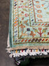 Catherine Brown 2.8x4 Light Blue Afghani Sultani Rug
